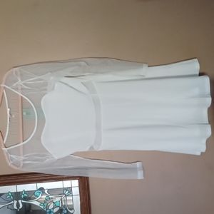 SALE EBDS NOV. 1 FUN BeYou.tiful N.W.T midi dresses in gorgeous winter white